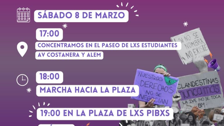 Convocatoria en Monte por el 8M