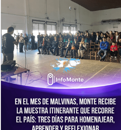 Néstor Ramos combatiente de Monte! Acto inaugural de la Muestra Itinerante Malvinas