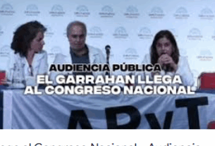 El Garrahan llega al Congreso Nacional – Audiencia pública GARRAHAN CAUSA NACIONAL