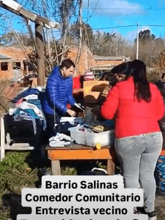 Jornada en Barrio Salinas Comedor Comunitario