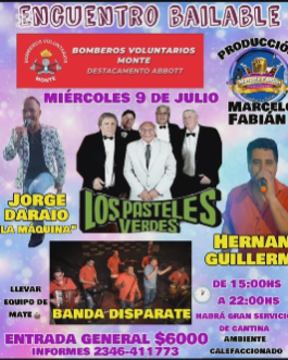 Venite al baile de los bomberos de Abbott!!