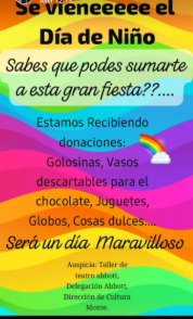 Se viene el día del niño!
