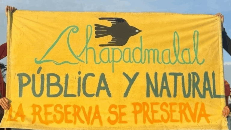 Por la creación de una Reserva Pública y Natural en Chapadmalal