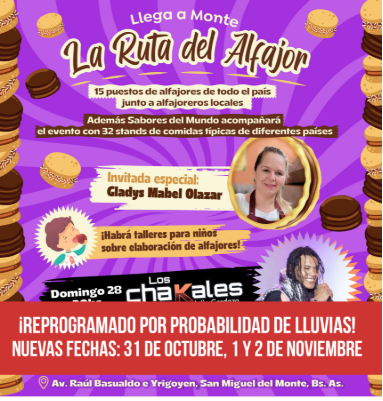 Vuelve a Monte la Ruta del Alfajor