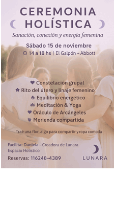 Ceremonia holística en Abbott